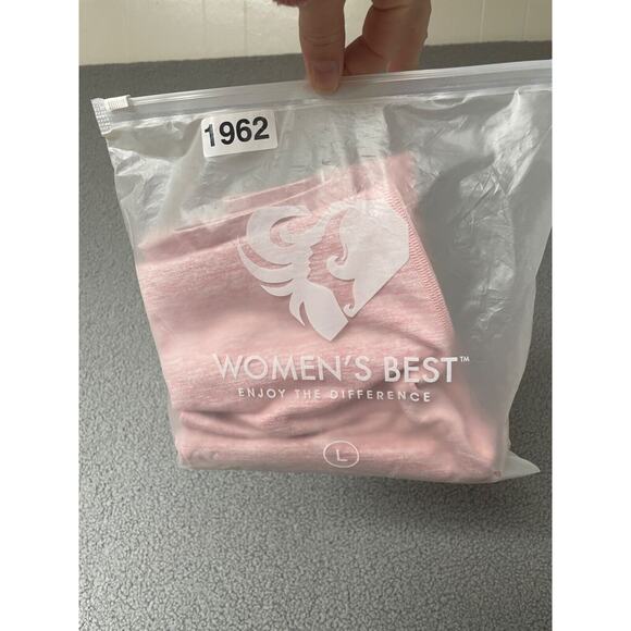 Women’s‎ Best Move Seamless Leggings light pink Marl size large L NWT - Picture 6 of 6